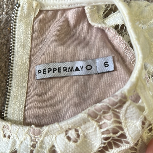 Fitted lace Peppermayo dress - Picture 2 of 3